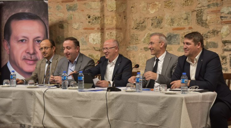 Başkan Gürkan ilçe teşkilatları ile istişarelerini sürdürüyor 