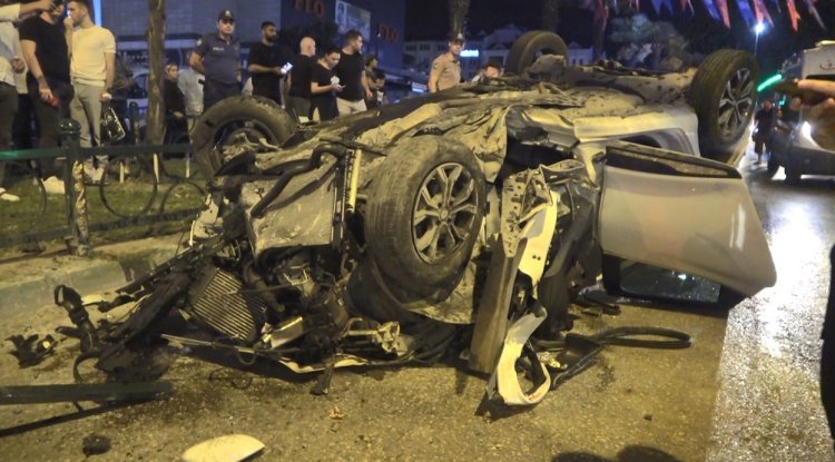 Bursa'da feci kazanın görüntüleri ortaya çıktı