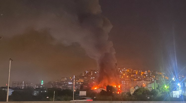 Gebze'de büyük yangın