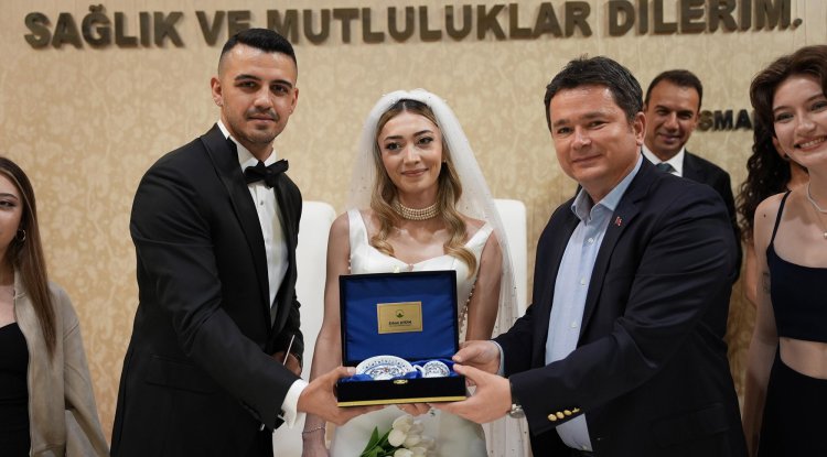 Osmangazi’de 1 yılda 6 bin 636 nikah kıyıldı