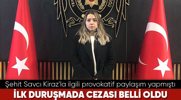 Şehit Savcı Kiraz'la ilgili provokatif paylaşım yapan sanığın cezası belli oldu!