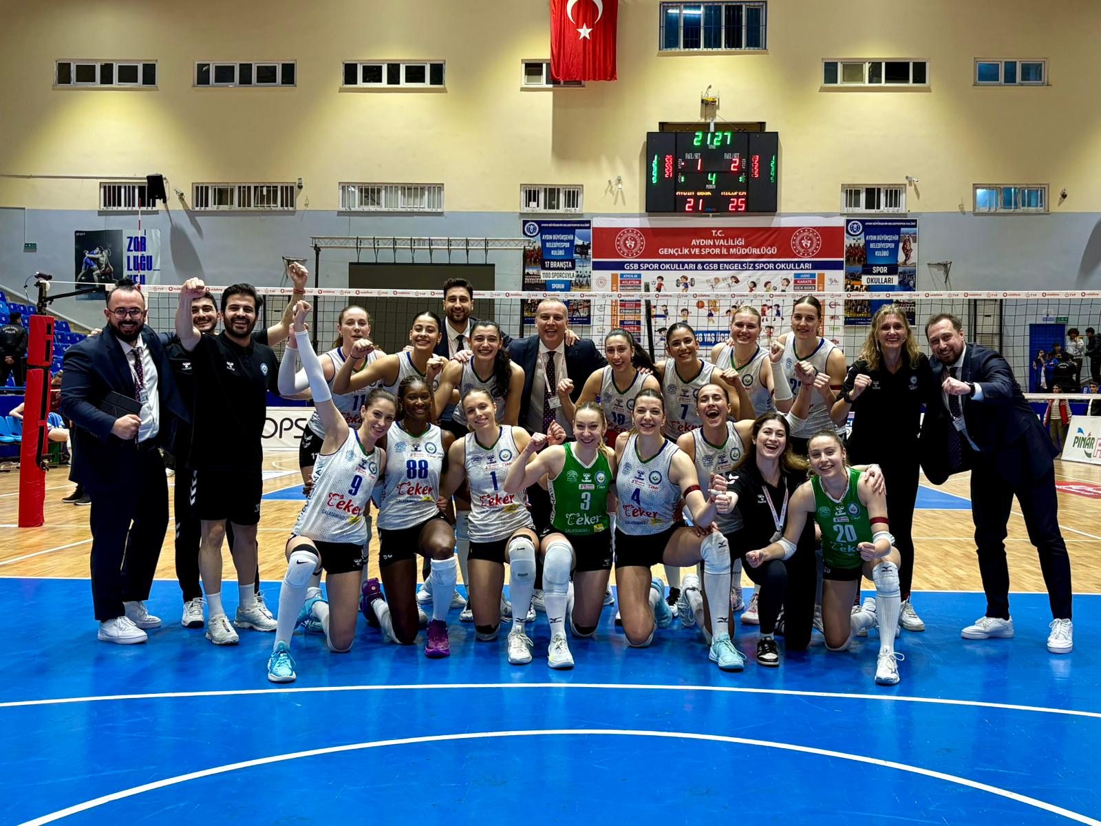 Nilüfer Belediyespor Eker’den muhteşem dönüş