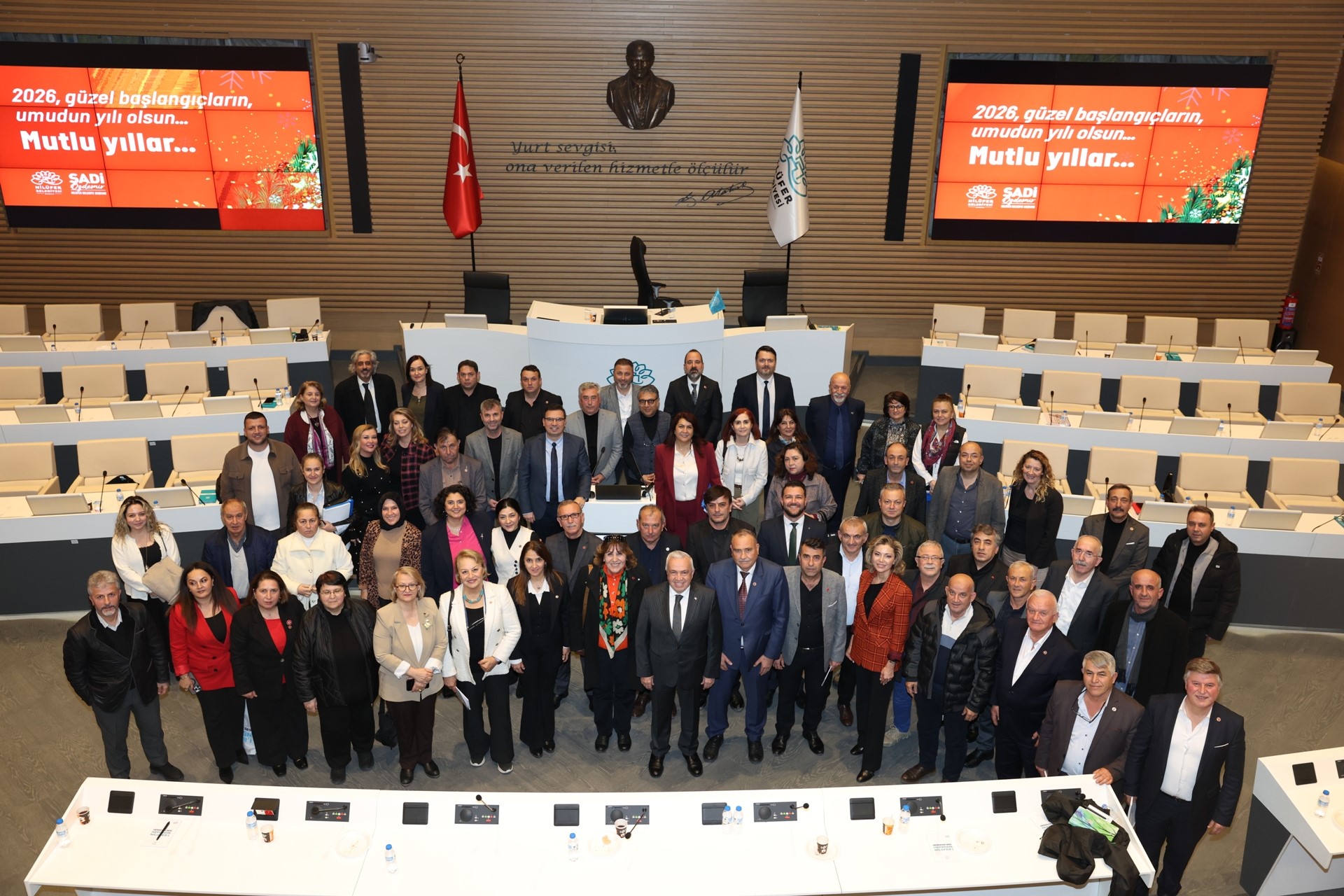 Nilüfer’de 2025’in birikimiyle 2026’ya: Ortak akıl, doğru yatırım