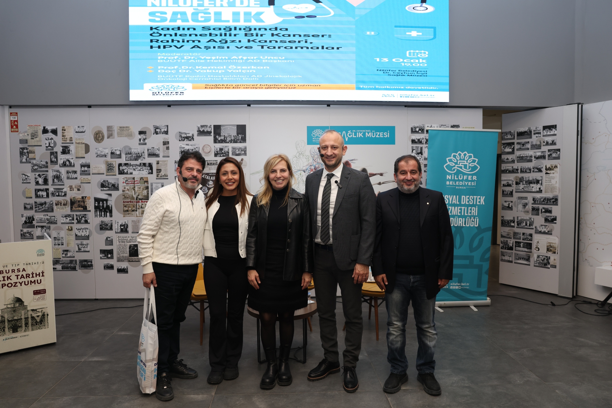 Nilüfer’de HPV aşısı ve taramalar konuşuldu