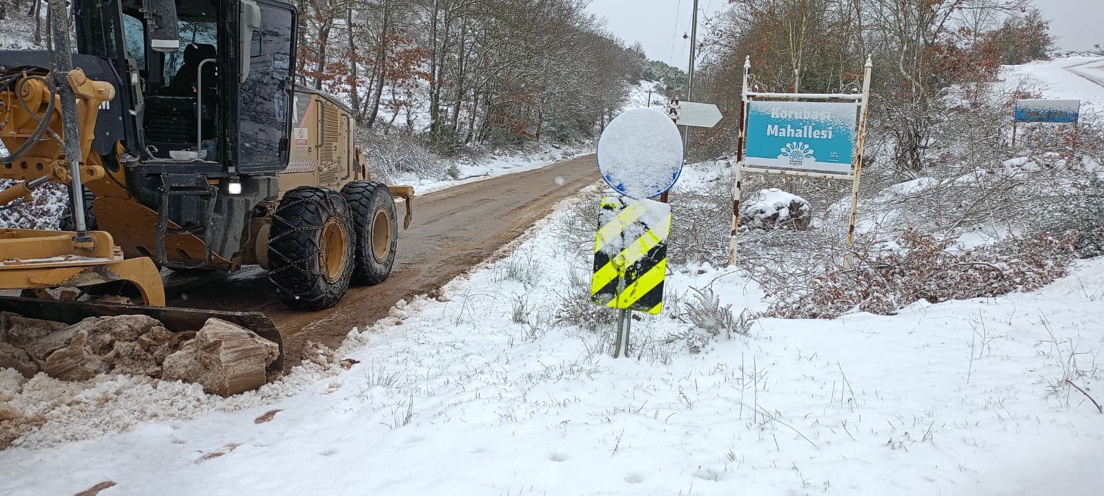 Nilüfer’de kar yağışına karşı kesintisiz mesai