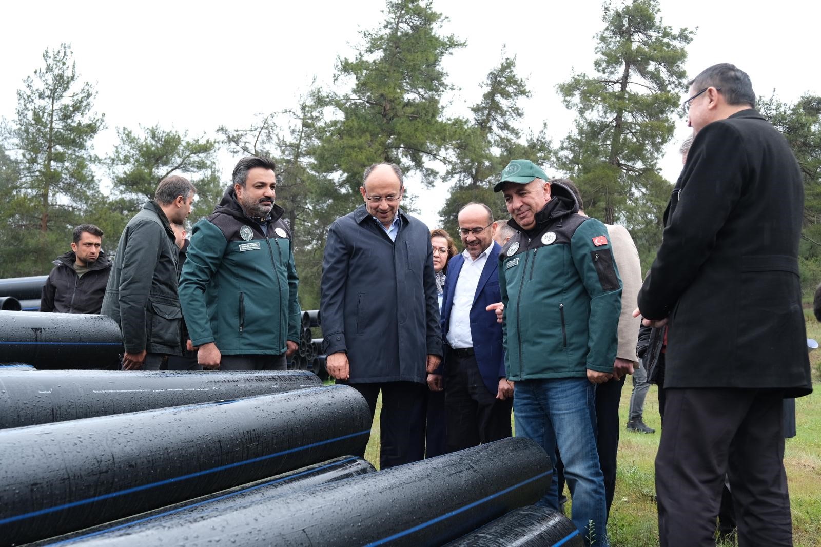 Orhaneli’de 13 bin 500 dekarlık alana modern sulama yatırımı