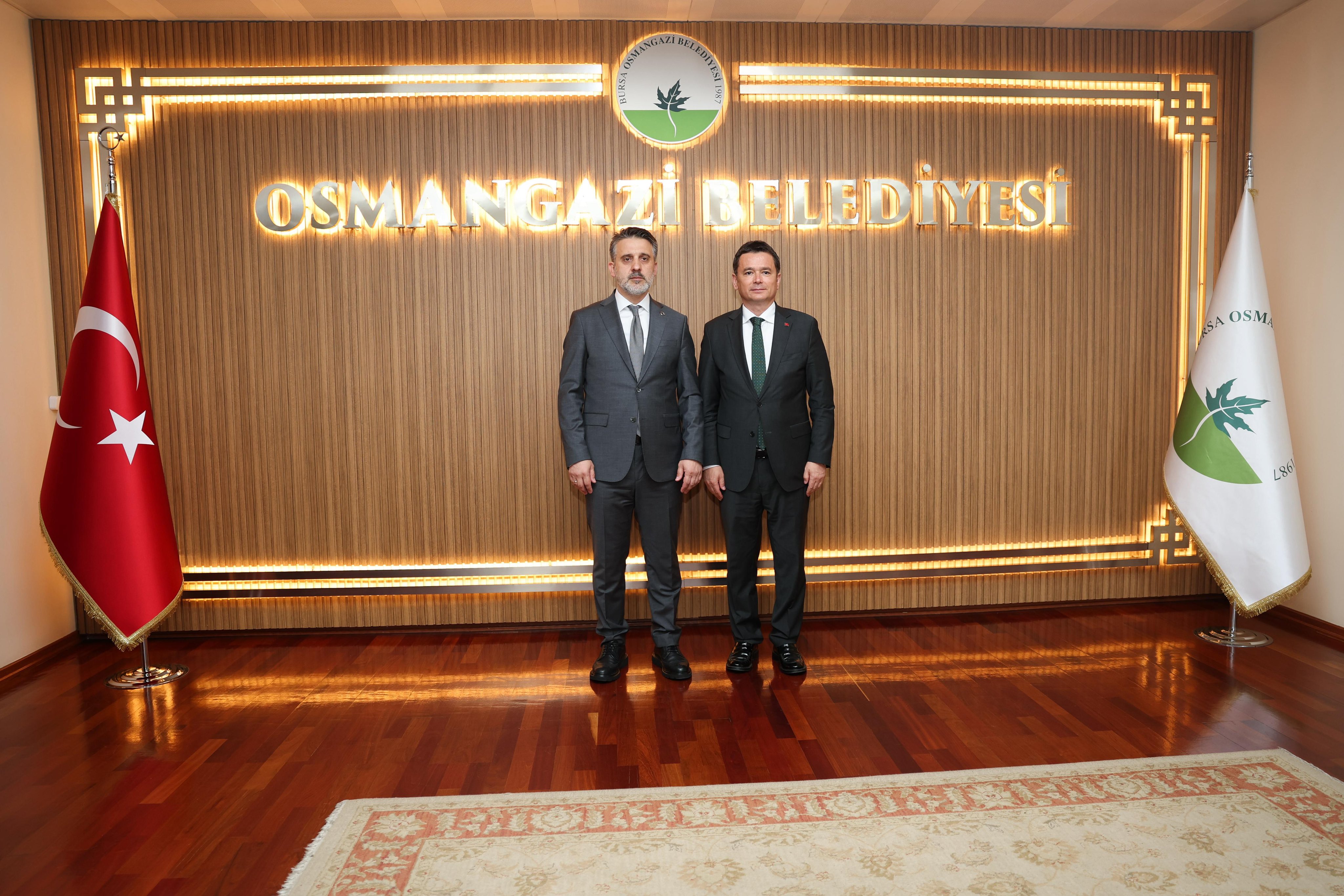 Osmangazi ve Büyükşehir’den Bursa için ortak akıl buluşması