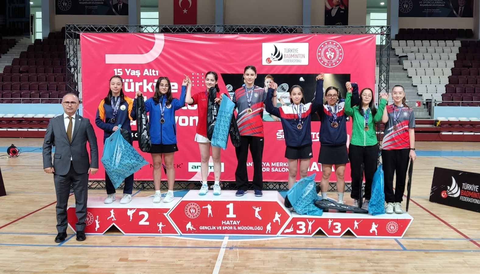 Osmangazili badmintoncular, Türkiye Şampiyonası'nda parladı