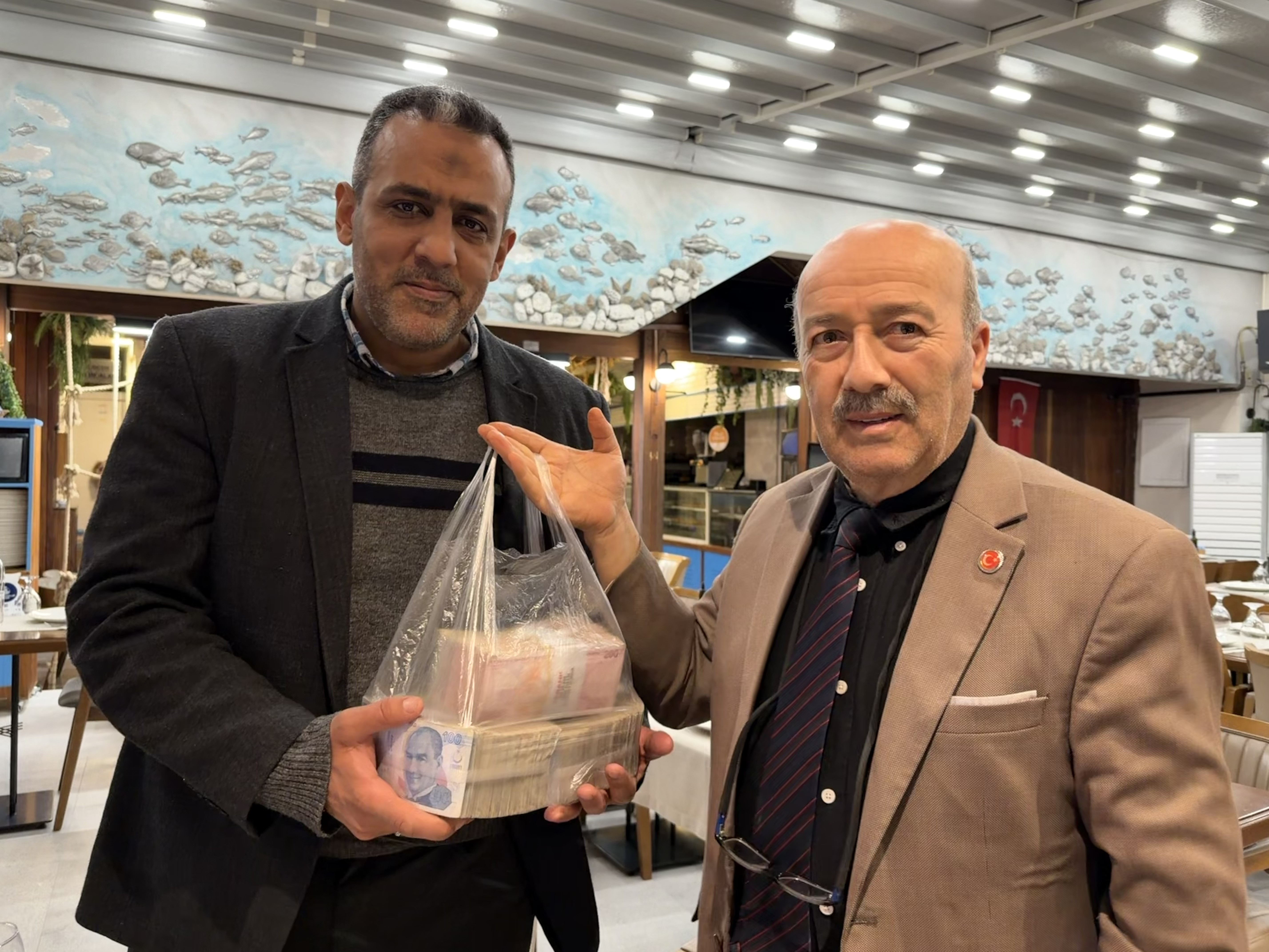 Ramazan hasılatını Gazze’ye gönderdi