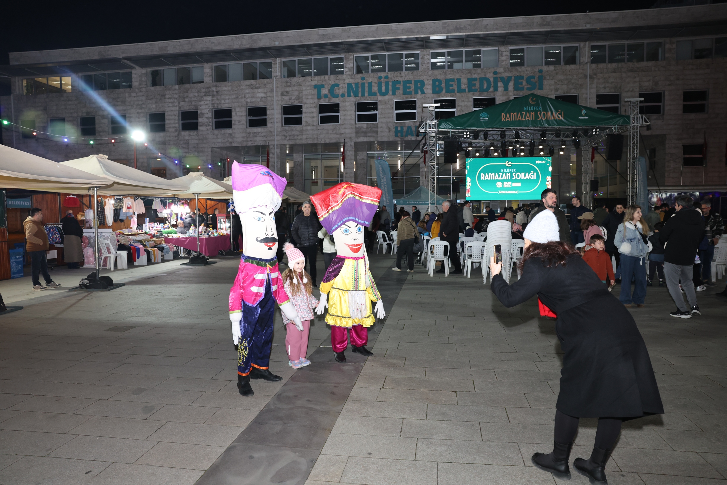 Ramazan’ın ruhu Nilüfer Ramazan Sokağı’nda yaşanıyor