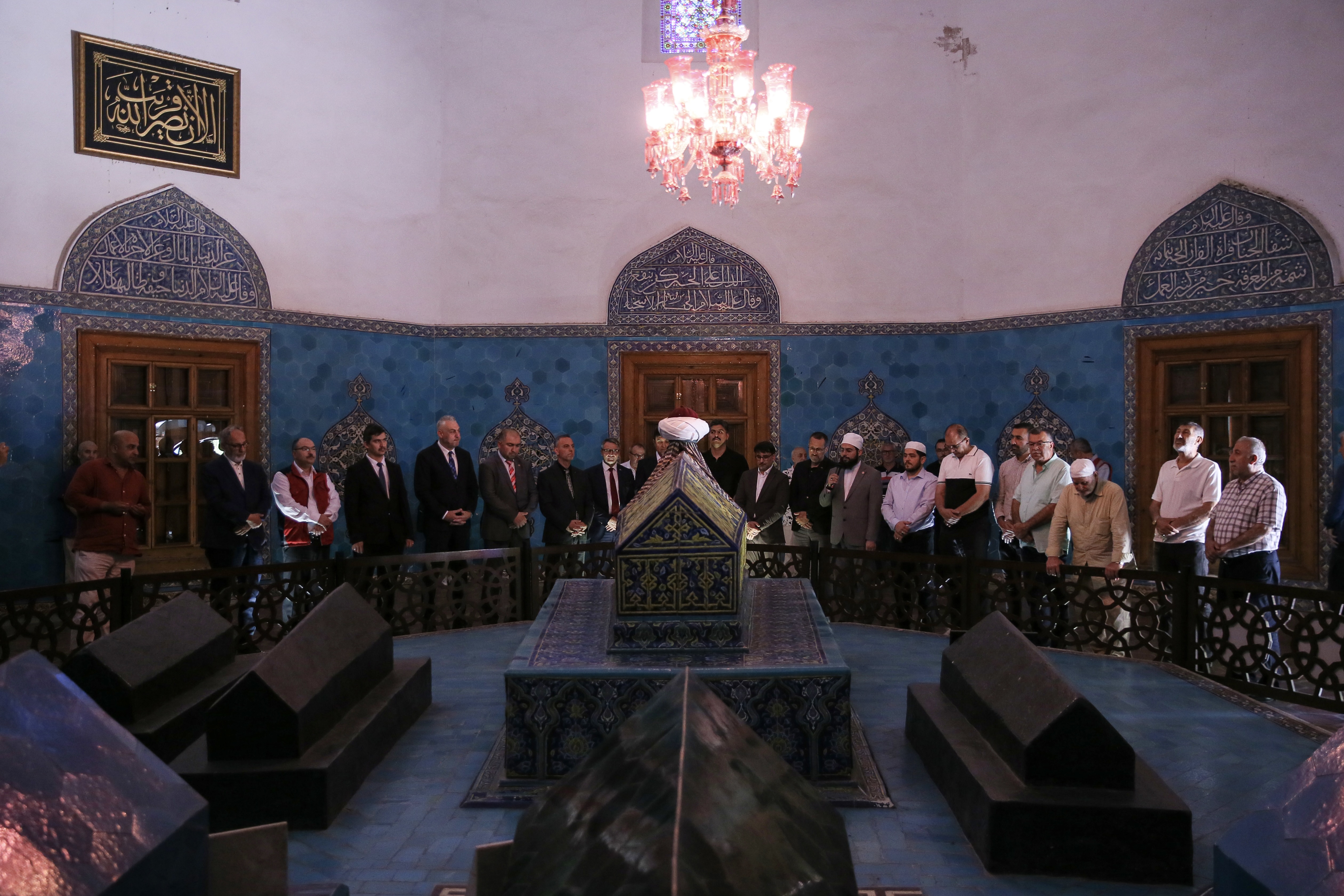 Sultan Çelebi Mehmed, vefatının 605. yılında Bursa'daki kabri başında anıldı