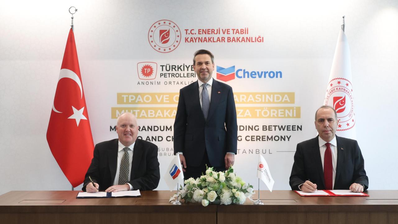 TPAO ile Chevron'dan kritik anlaşma