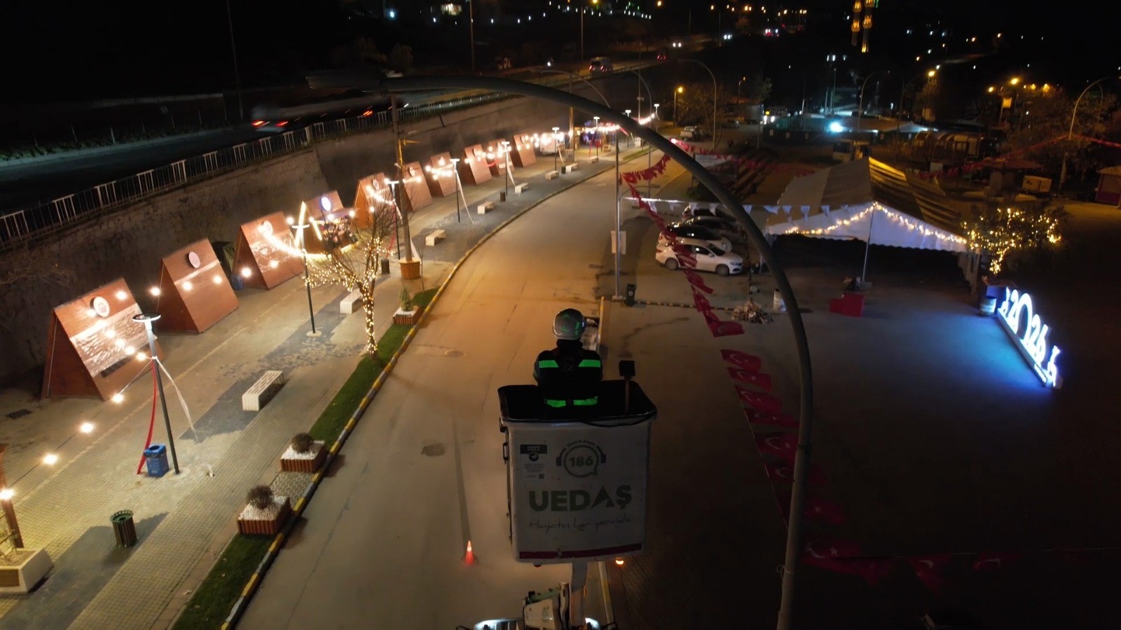 UEDAŞ’tan yeni yılda kesintisiz enerji mesaisi