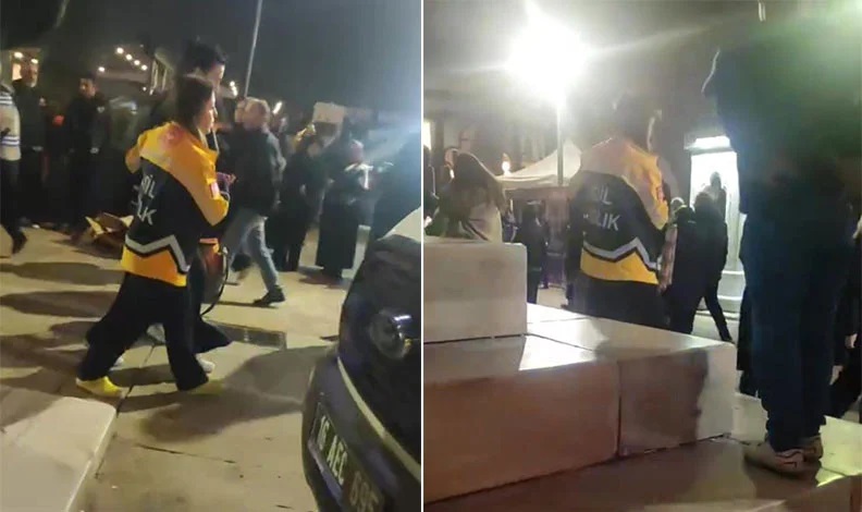 Ulu Camii'nde yoğunluk sebebiyle bir kadın baygınlık geçirdi