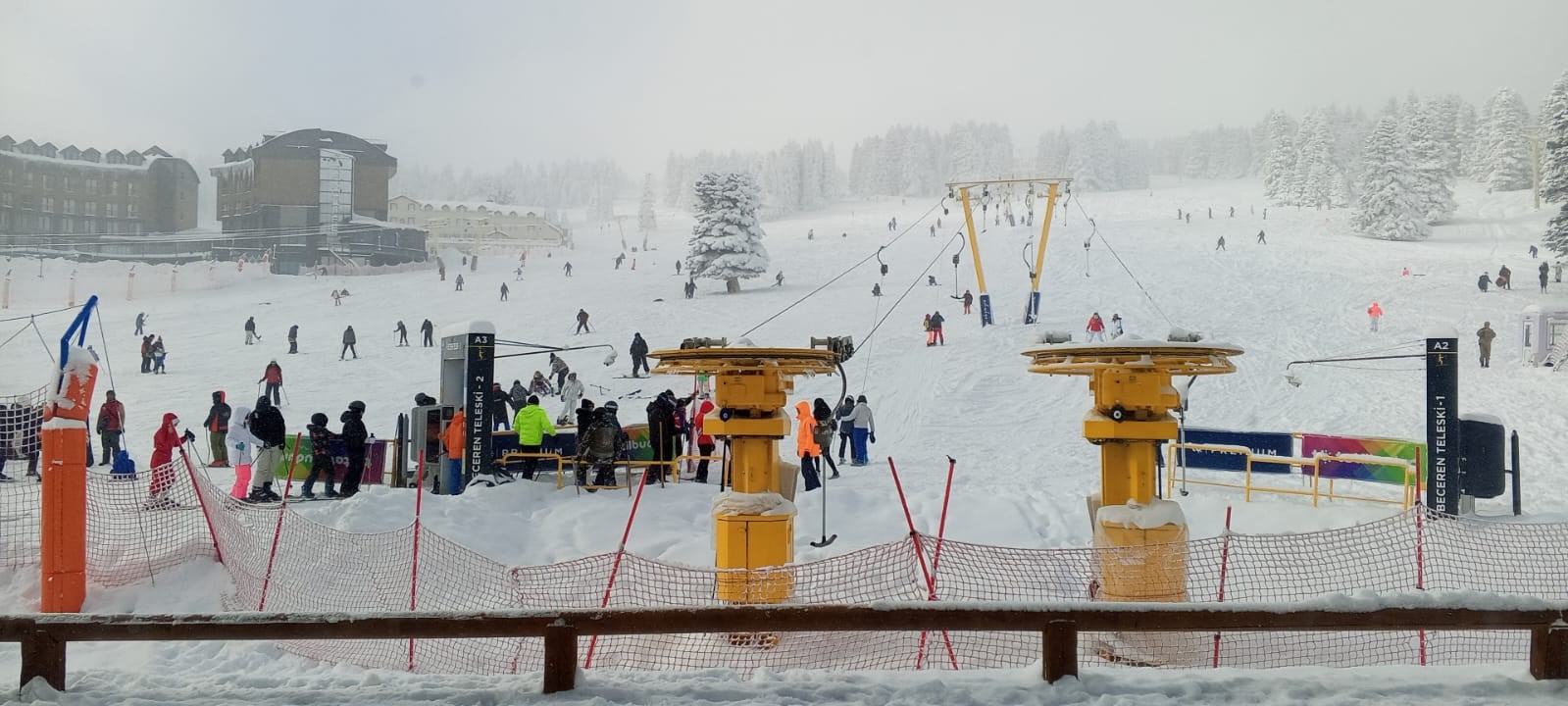 Uludağ kayak tutkunlarını bekliyor