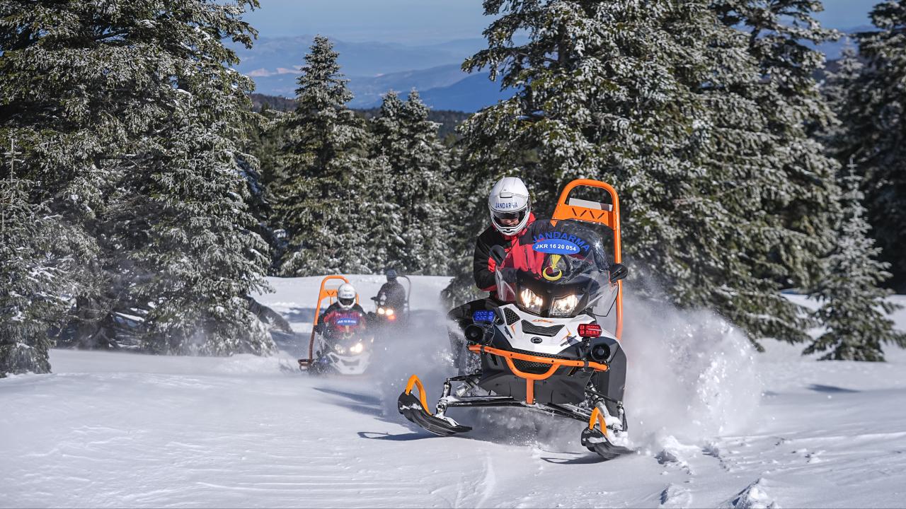 Uludağ'da JAK timi bu sezon 1180 olaya müdahale etti