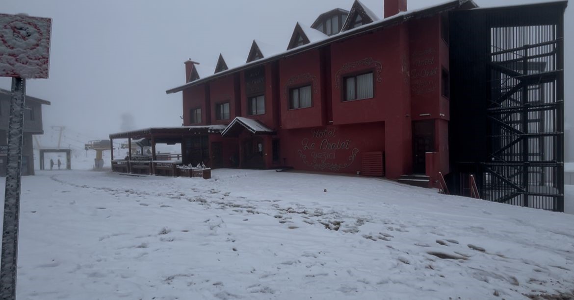 Uludağ'da kar var oteller kapalı