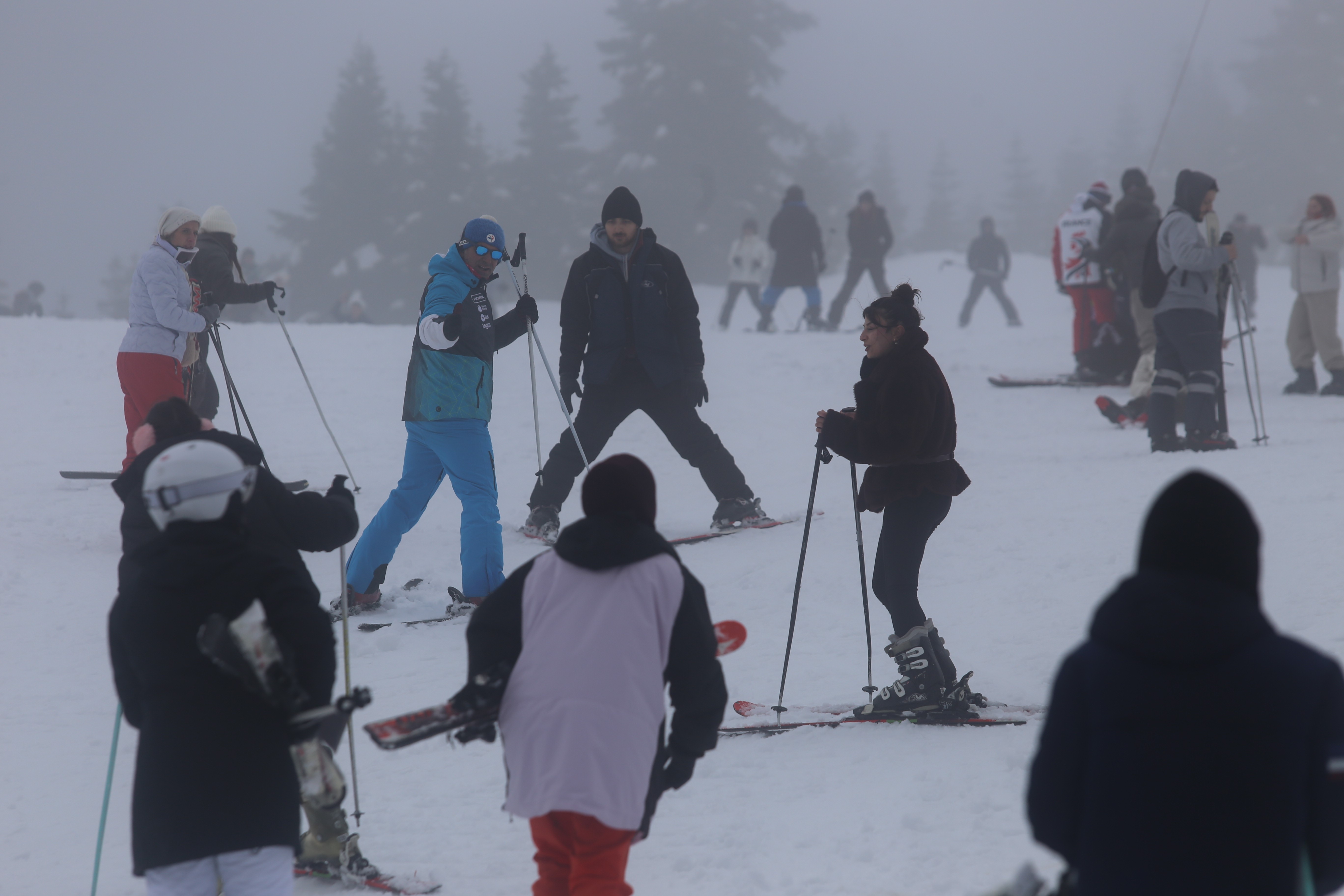 Uludağ'da rekor yoğunluk: 47 bin araç giriş yaptı