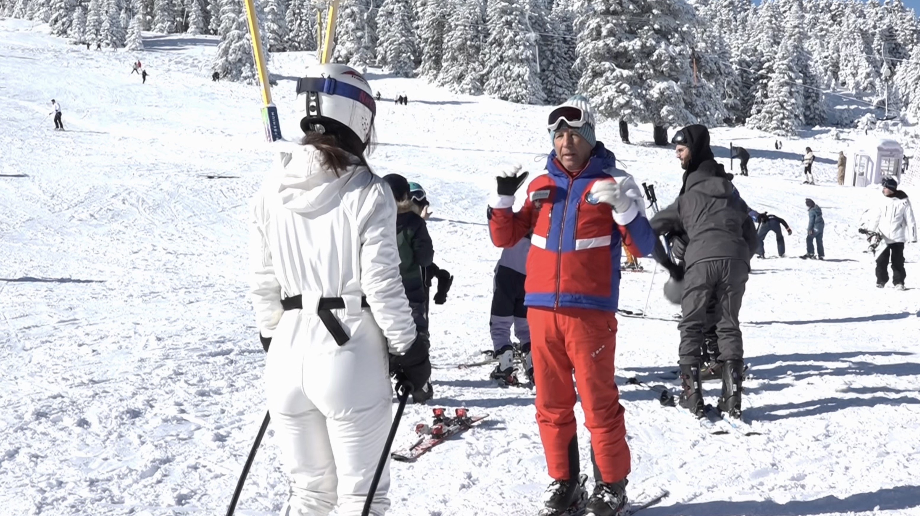 Uludağ'da sömestr hareketliliği zirveye çıktı
