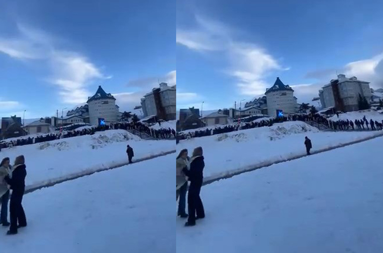 Uludağ’da teleferik çilesi: Dönüş yolunda 1 kilometrelik kuyruk!