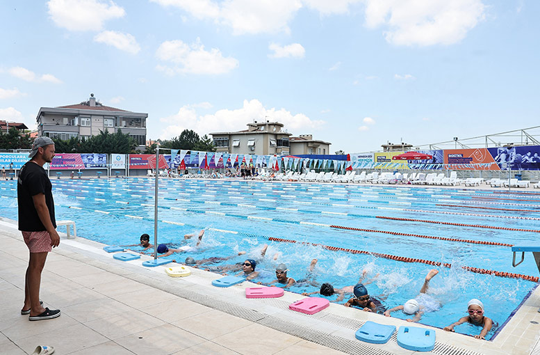 Yaz Spor Okulları’nda ilk dönem tamamlandı