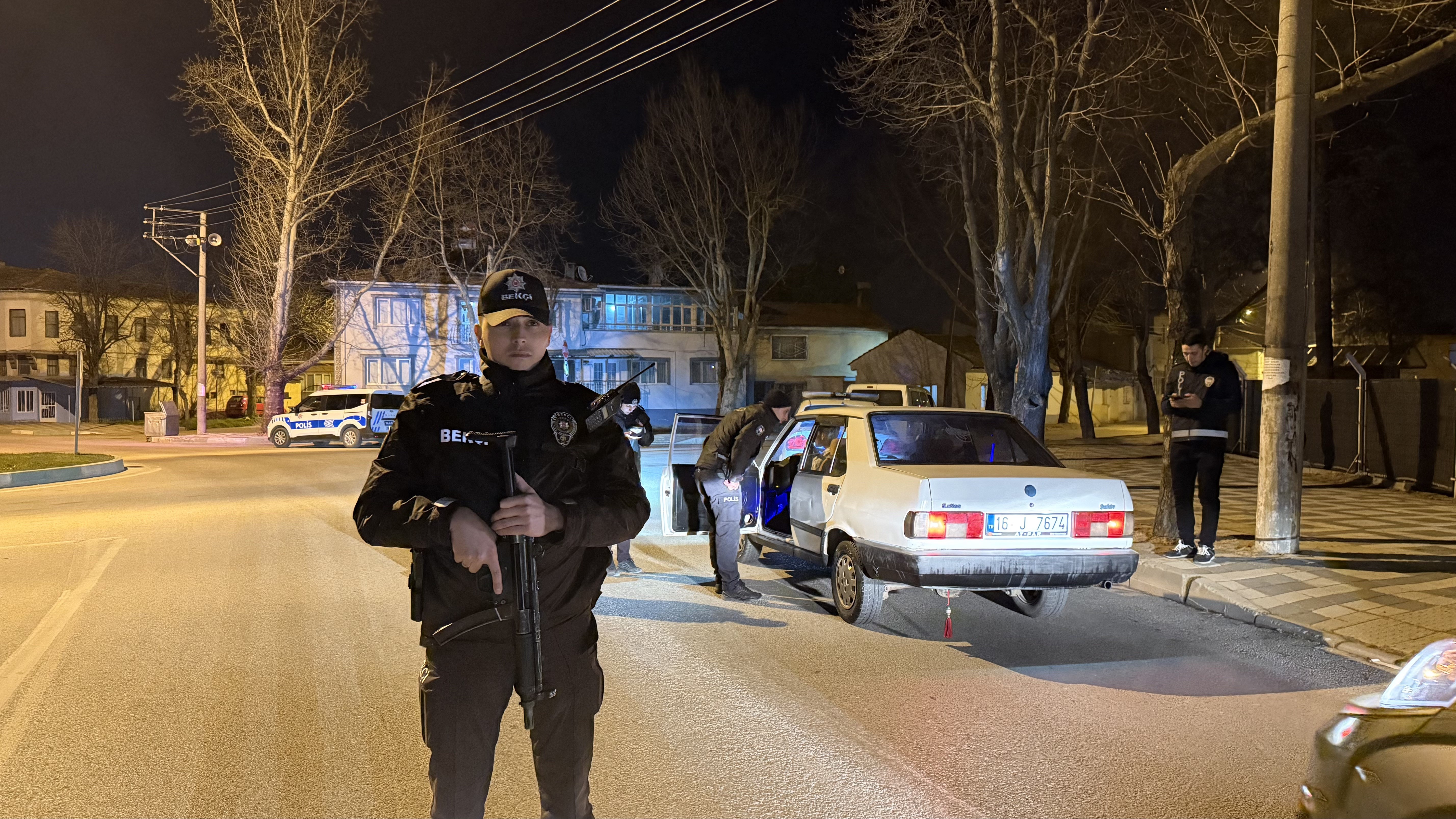 Yenişehir'de bayram arifesi huzur ve güven uygulaması