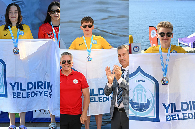 Yıldırımlı Yüzücülere Milli Gurur
