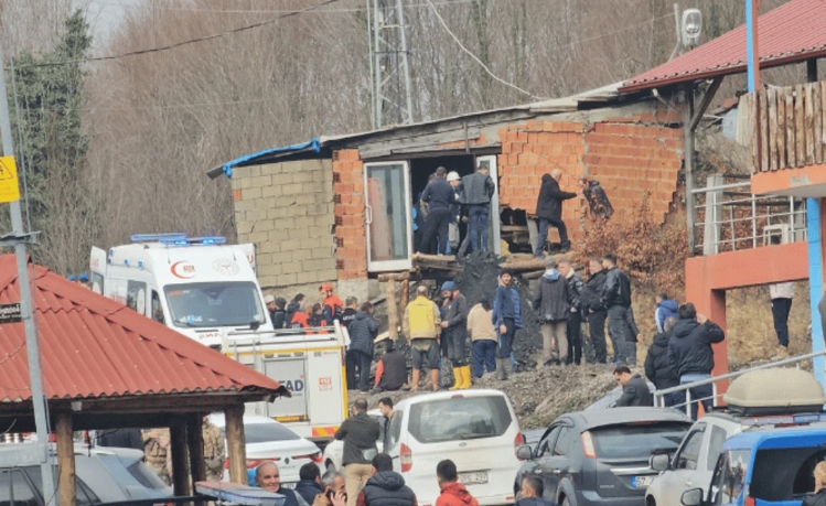 Zonguldak'ta maden ocağında göçük! Mahsur kalan işçiler var